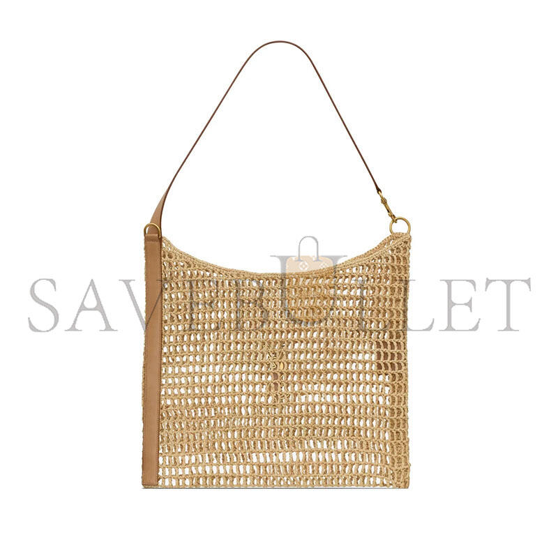 Y51 raffia crochet tote bag (46*38*2.5cm)
